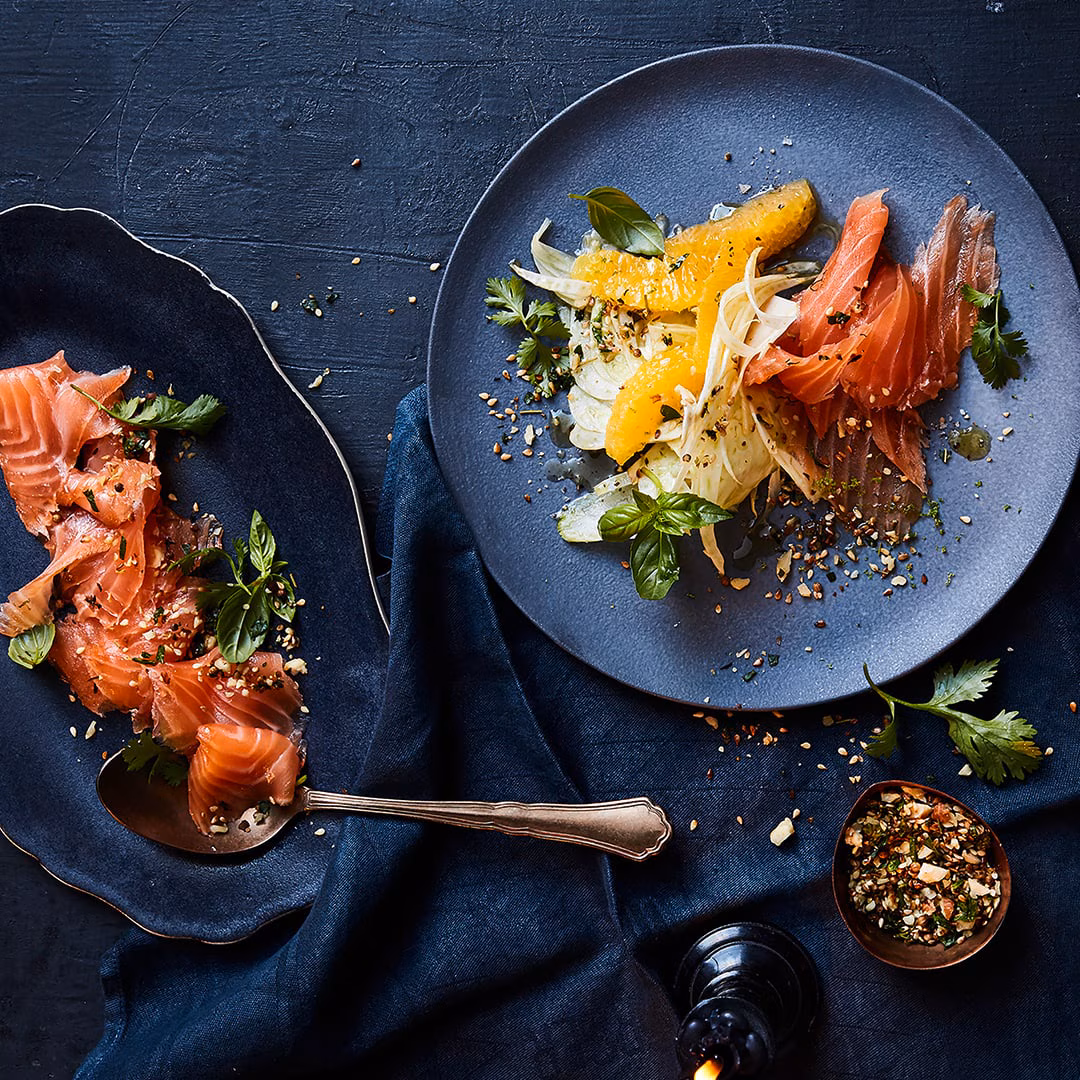 Lachs & Zitrusfenchel